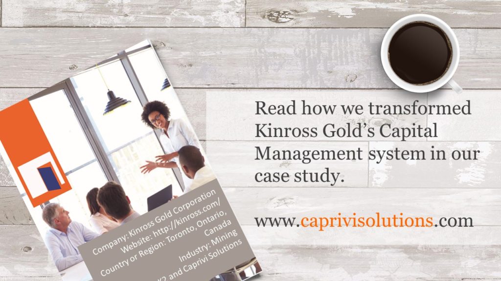 Kinross CapEx implementation case study